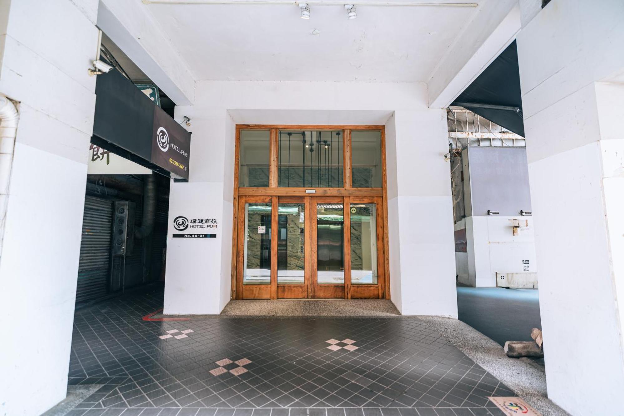 Hotel Puri Taipei Station Branch Exterior foto